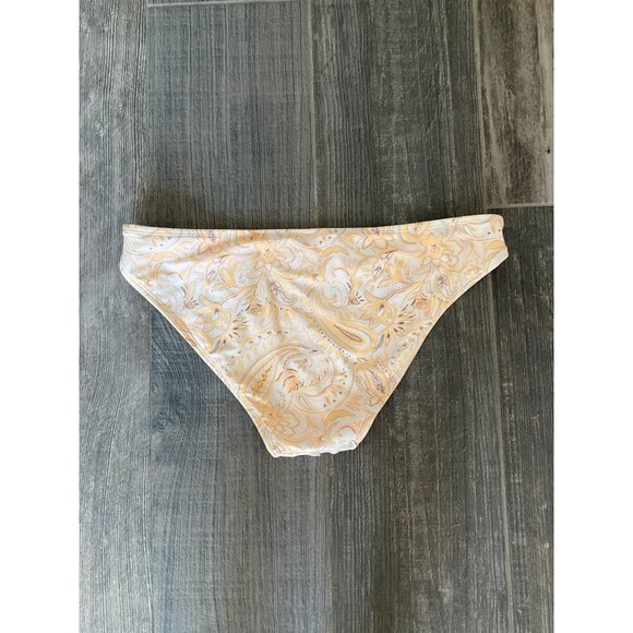 Target Xhiaration Cheeky bikini Bottoms Yellow  Print size XL 12-14 NWOT - Picture 3 of 4